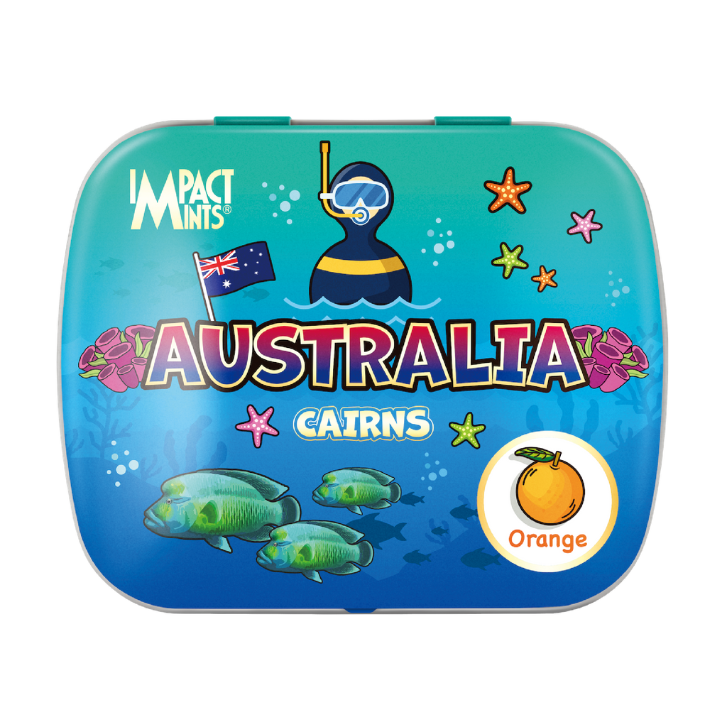 Australia Landmark Impact Mints Candy 7 Tins Gift Set-MayDay