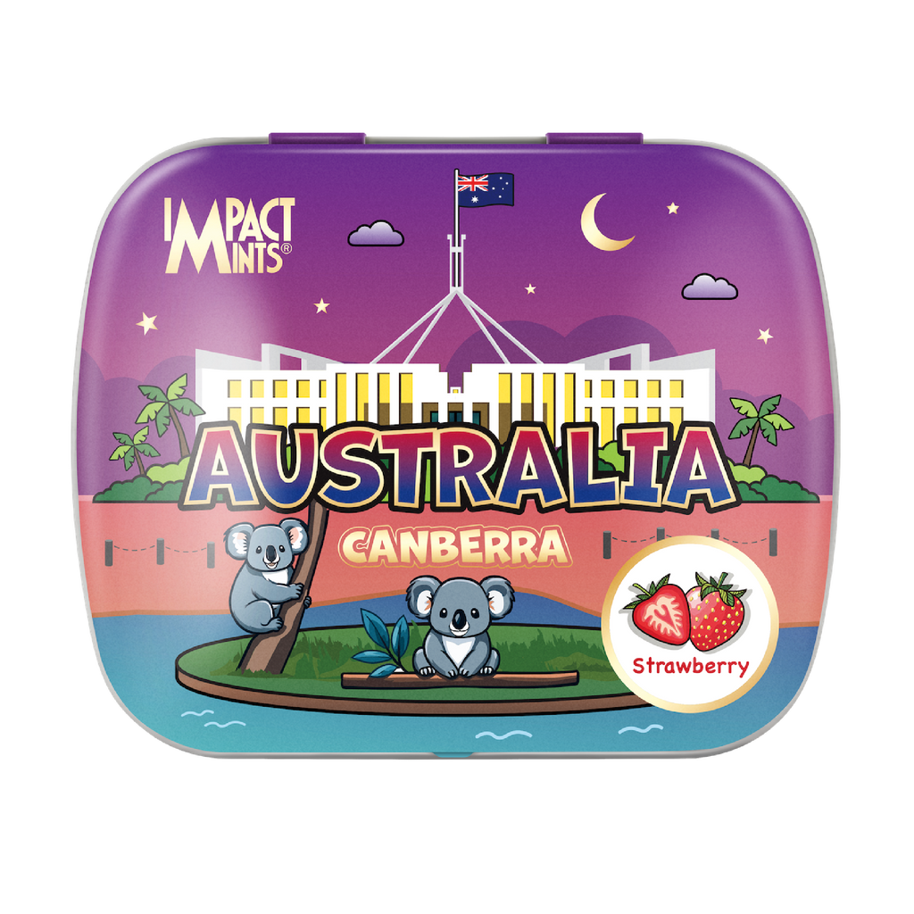 Australia Landmark Impact Mints Candy 7 Tins Gift Set-MayDay