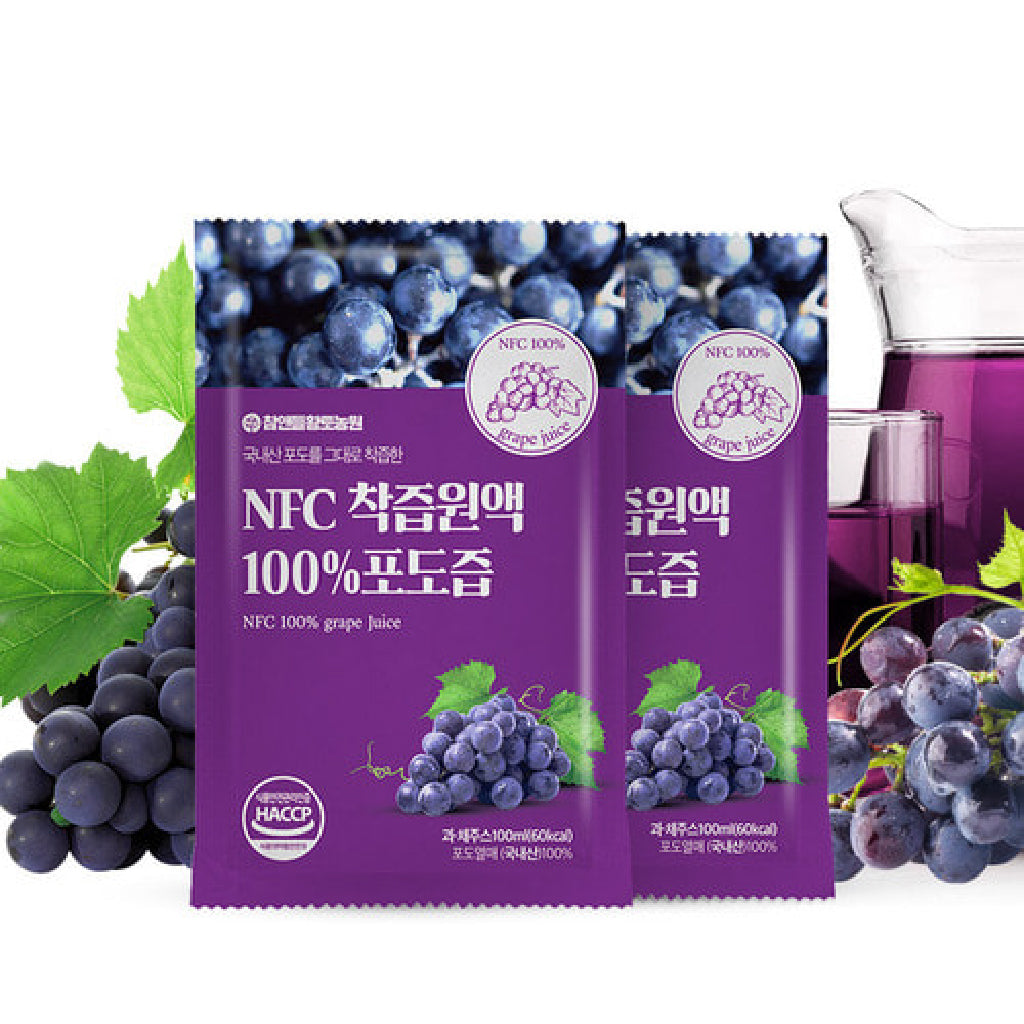100% Grape Juice (100ml x 30 Pack)-MayDay Mall