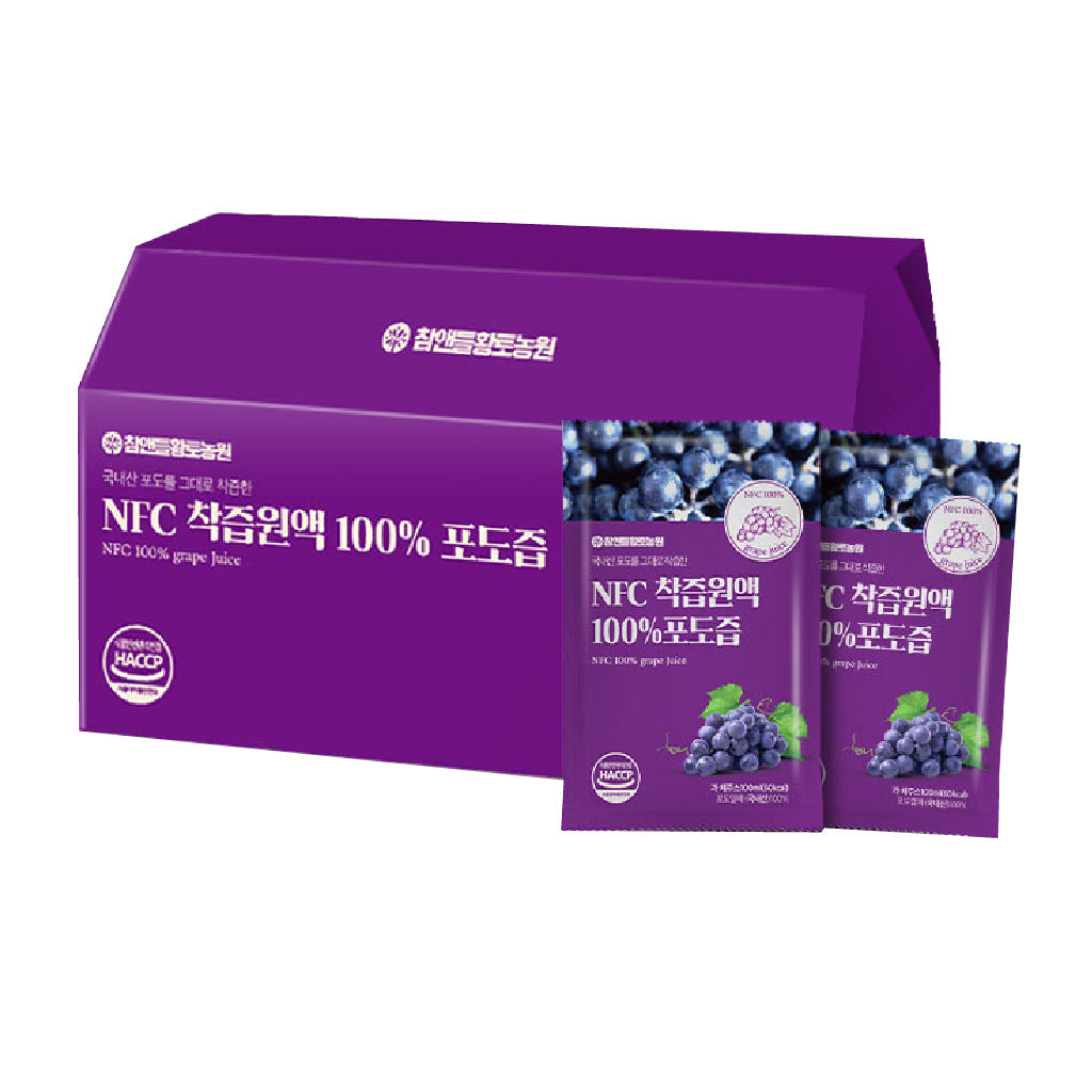 100% Grape Juice (100ml x 30 Pack)-MayDay Mall