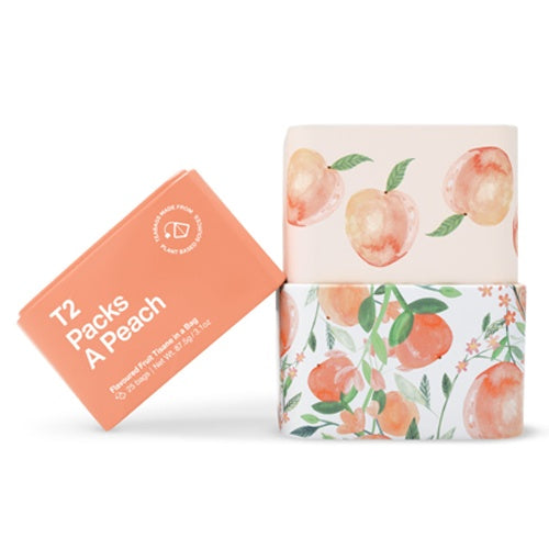 T2 Packs a Peach Tea Bag ICON TIN 2023 – 25 Bags
