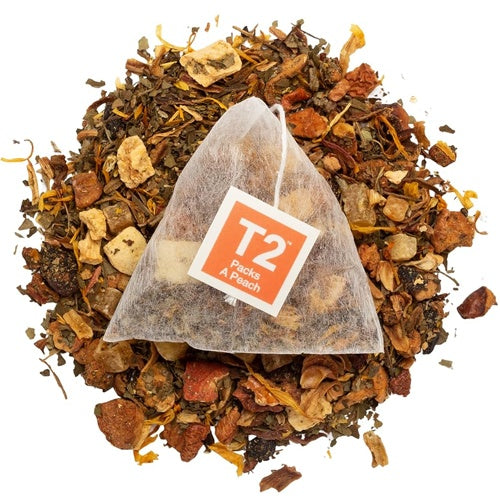 T2 Packs a Peach Tea Bag ICON TIN 2023 – 25 Bags