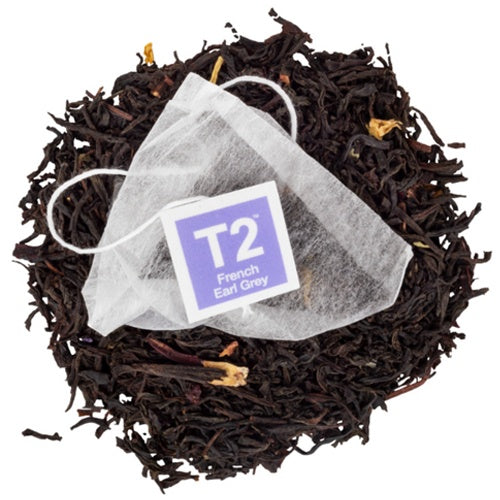 T2  French Earl Grey Tea Bags Cubes – 25 Bags