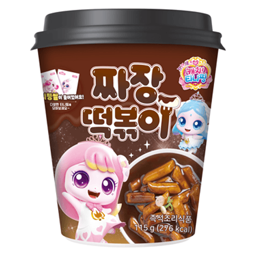 Instant Tteokbokki Cup: Jjajang Flavour 115g - MayDay Mall