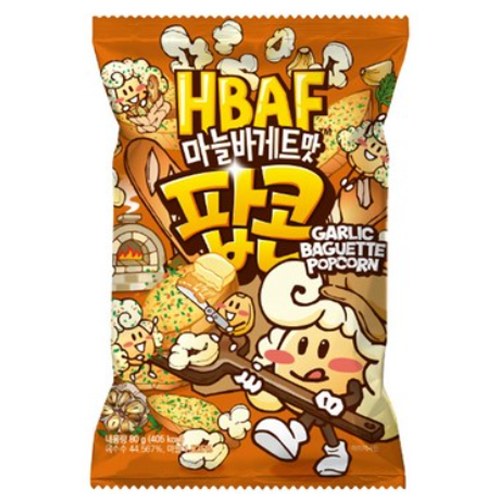 HBAF Garlic Baguette Popcorn 80g - MayDay Mall