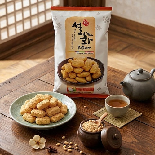 Korean Rice Snack with Soybean Powder 150g - MayDay Mall
