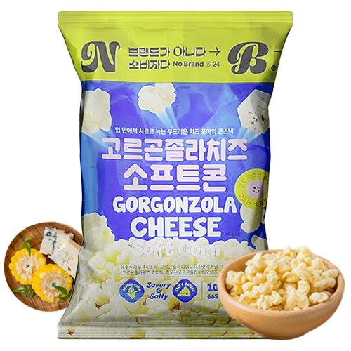 No Brand Gorgonzola Cheese Soft Corn 100g - Maydaymall