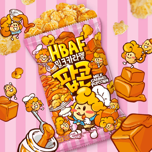 HBAF Milk Caramel Popcorn - Maydaymall