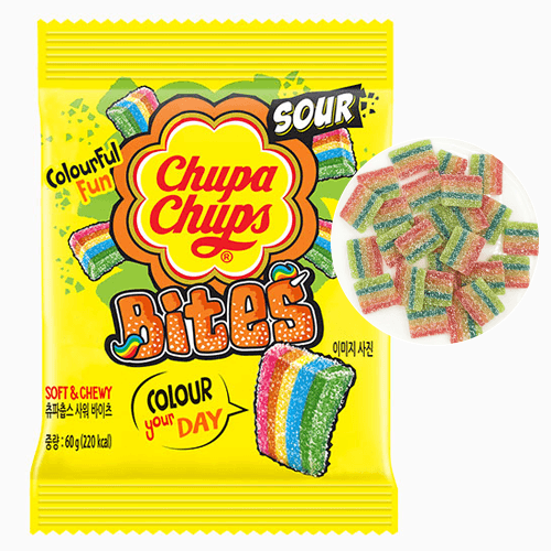 Chupa Chups Sour Bites 60g - Maydaymall