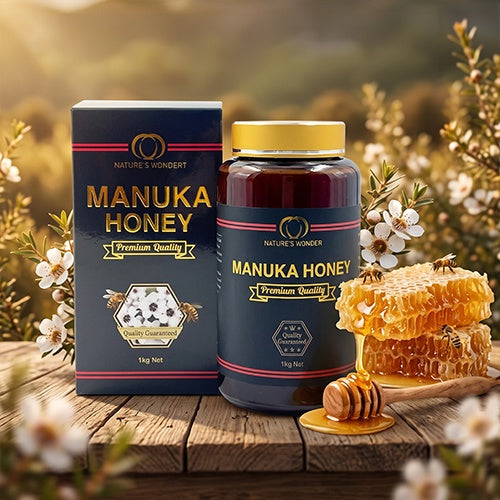 Nature's Wonder Manuka Honey Plus 1kg - Mayday Mall