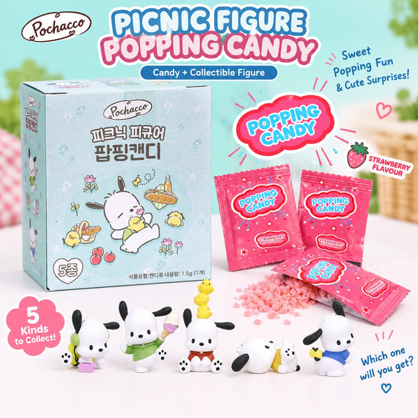 Pochacco Picnic Figure - Popping Candy 2g | Mayday Mall