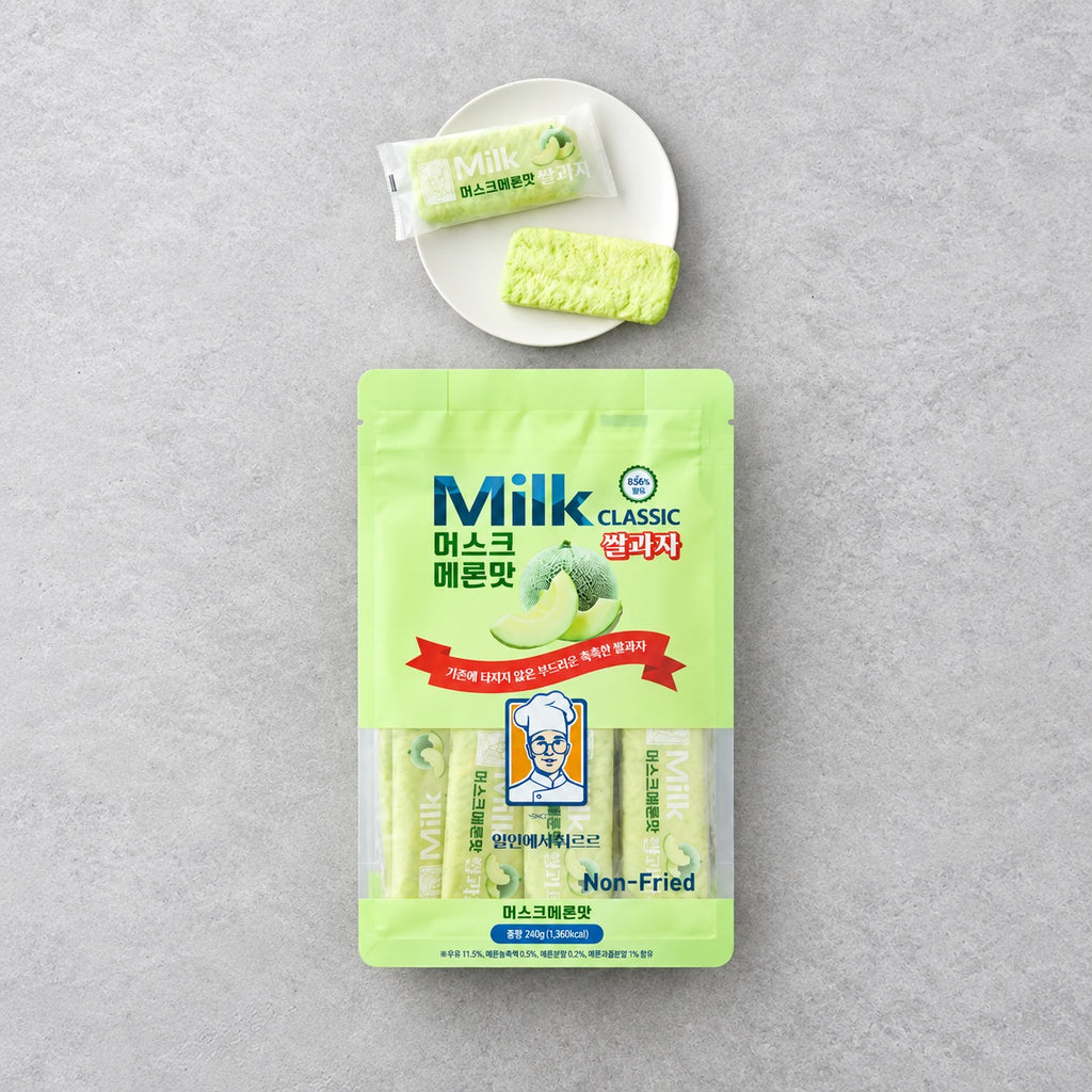 Milk Classic Rice Cookie Melon Flavour 240g x 16 Mayday Mall
