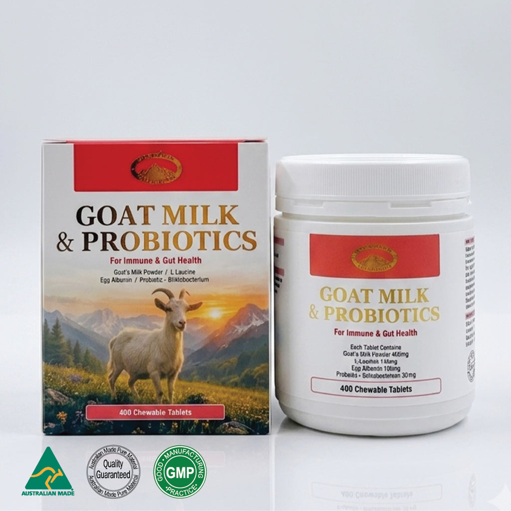 Nature's Top Goat Milk Probiotics 400tablets - MayDay Mall