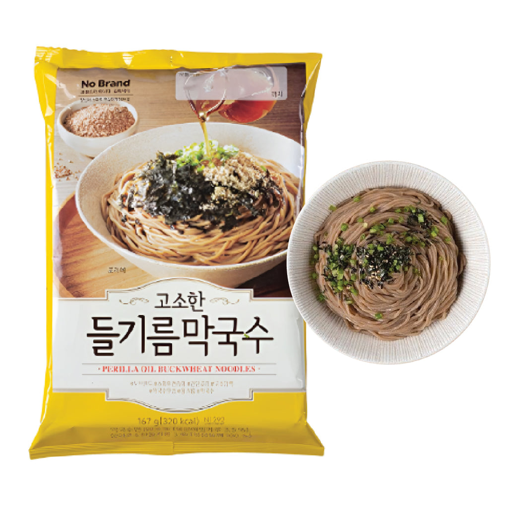 Nutty Perilla Oil Buckwheat Noodles 167g - MayDay Mall