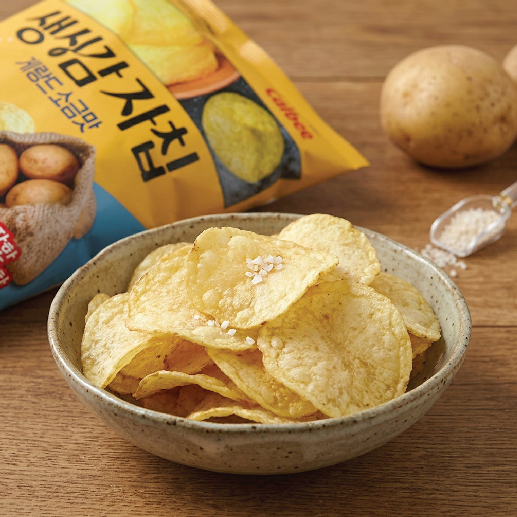 Crispy Potato Chips Guerande Salt 110g -MayDay Mall