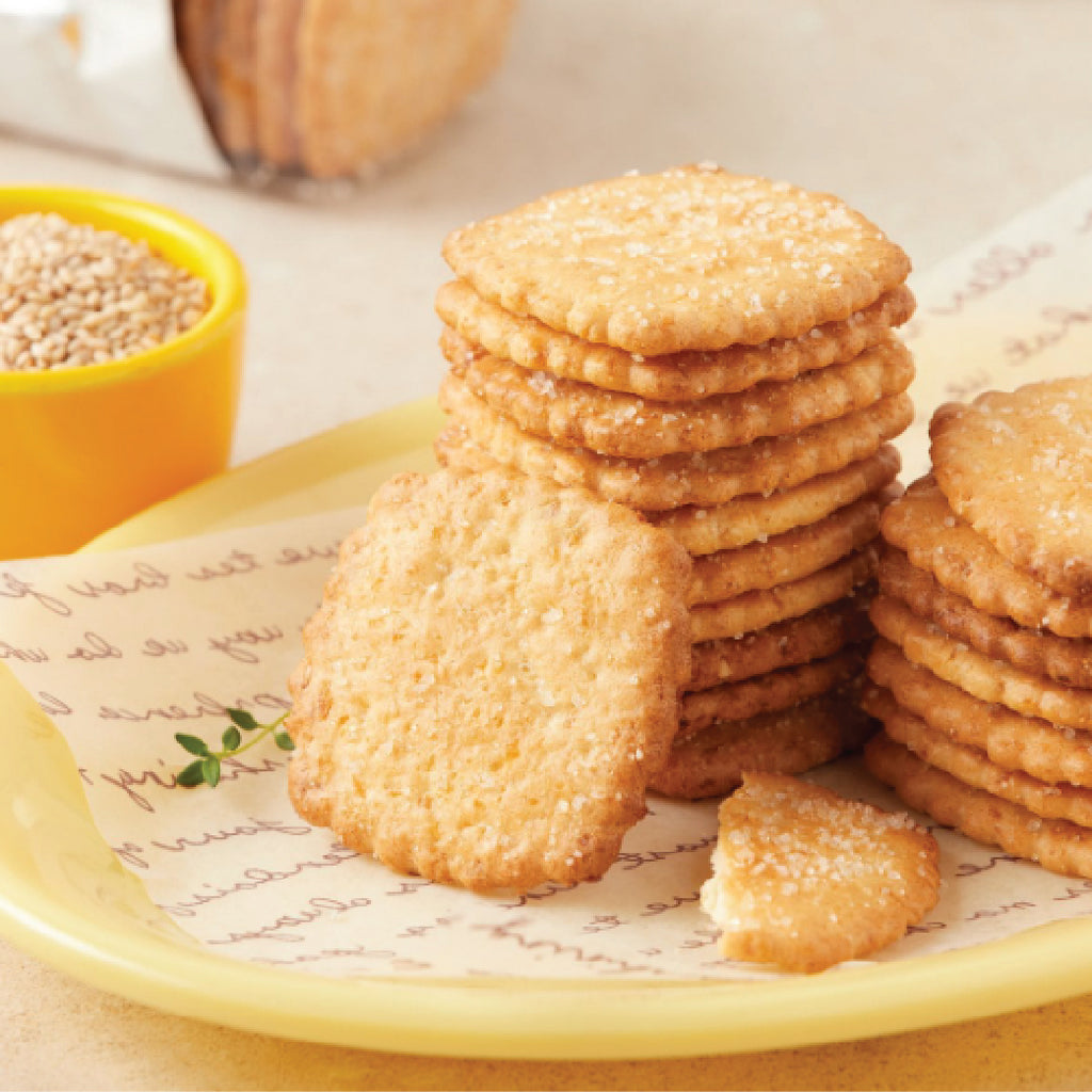 Light & Crispy Savory Sesame Crackers 216g - MayDay Mall