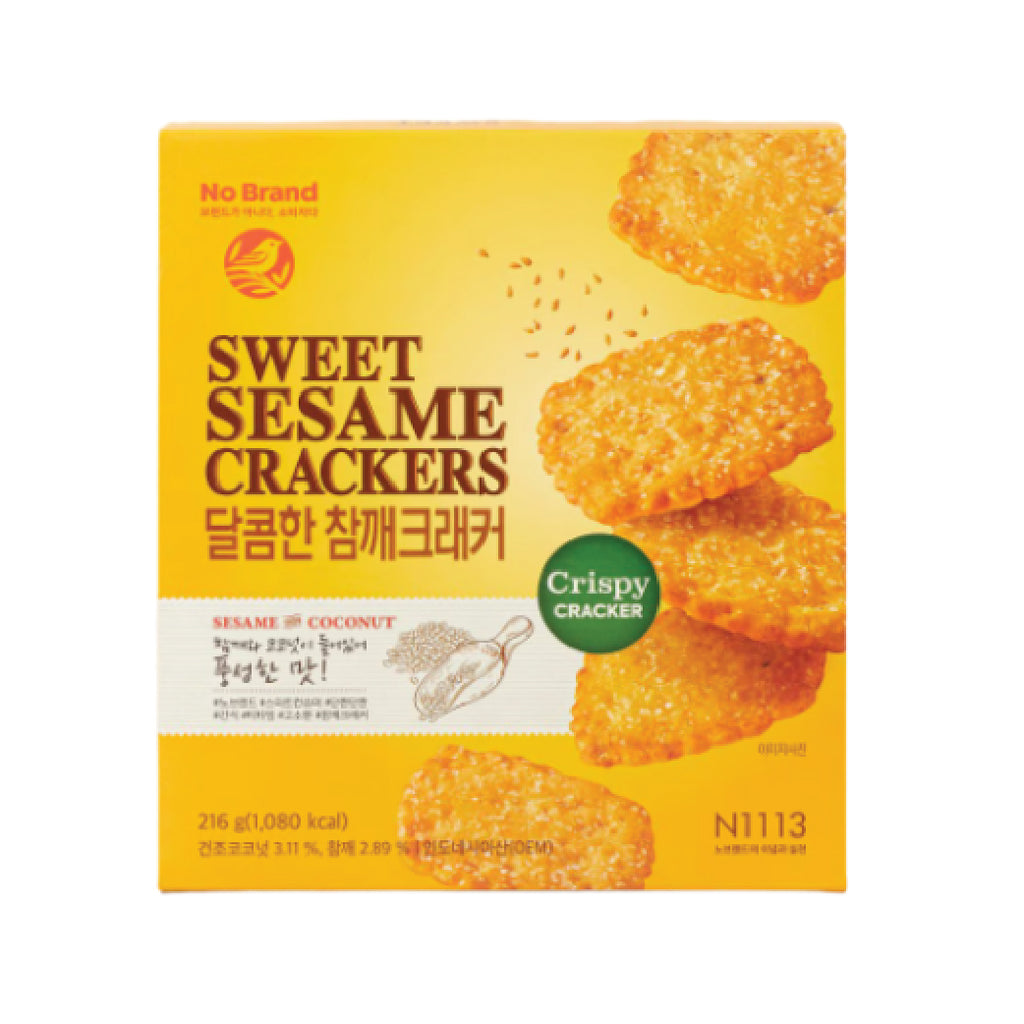 Light & Crispy Savory Sesame Crackers 216g - MayDay Mall