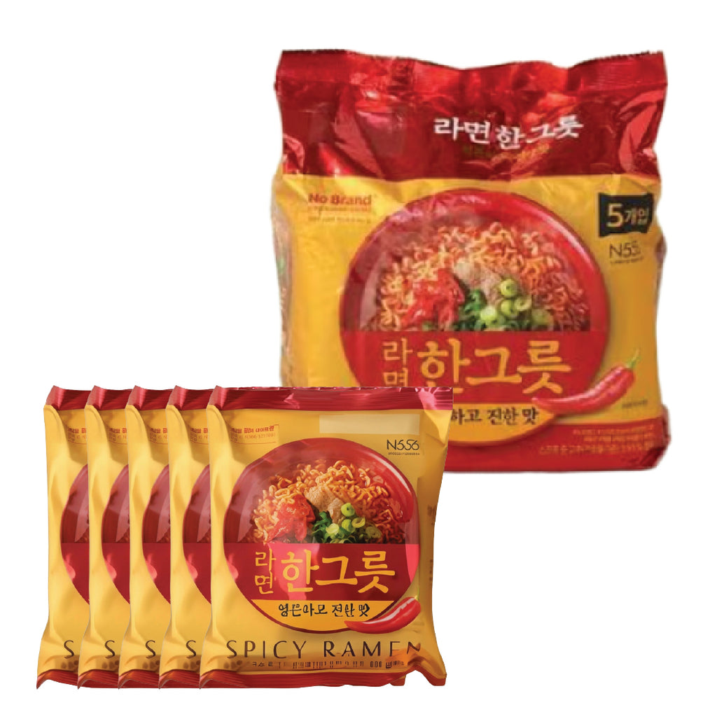 One Bowl Ramen Spicy 115g × 5Packs - MayDay Mall