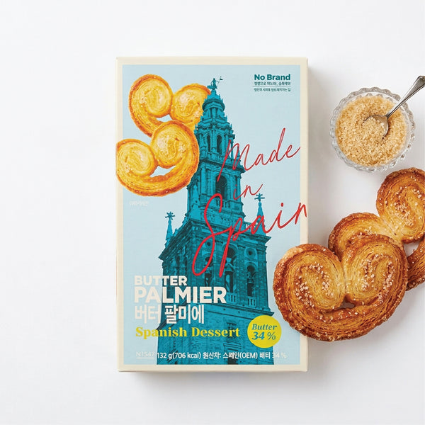 No Brand Butter Palmiers Cookies 132g - MayDay Mall