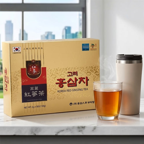 Korean Red Ginseng Instant Tea 3g x 50 Sticks - MayDay Mall