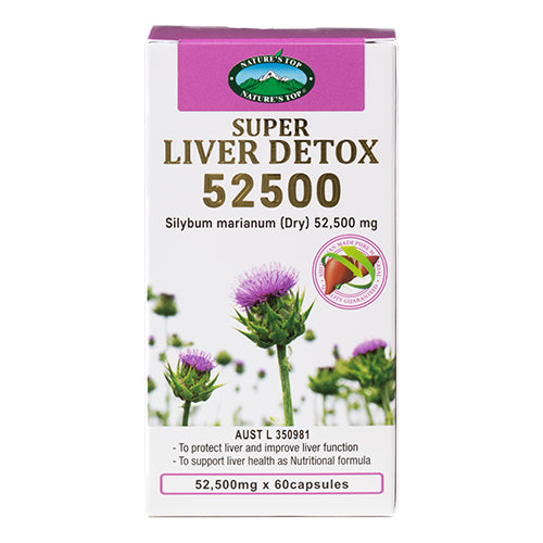 Nature’s Top liver detox supplement capsules