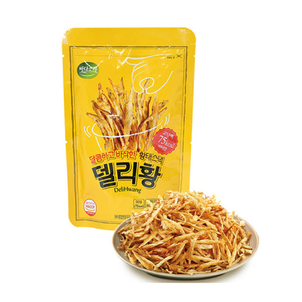 Korean Dried Pollack Snack – Butter Flavour - MayDay Mall