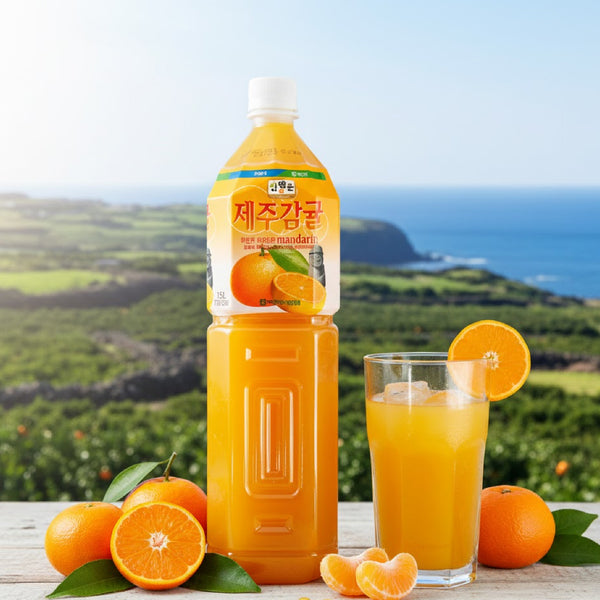 NH Jeju tangerine juice 1.5L Korean citrus fruit drink