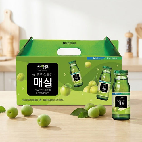 NH Green Plum Juice 180 ml × 12 Pack - MayDay Mall