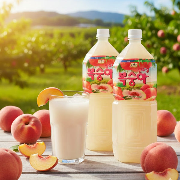 NH Peach Juice 2L Korean peach fruit drink