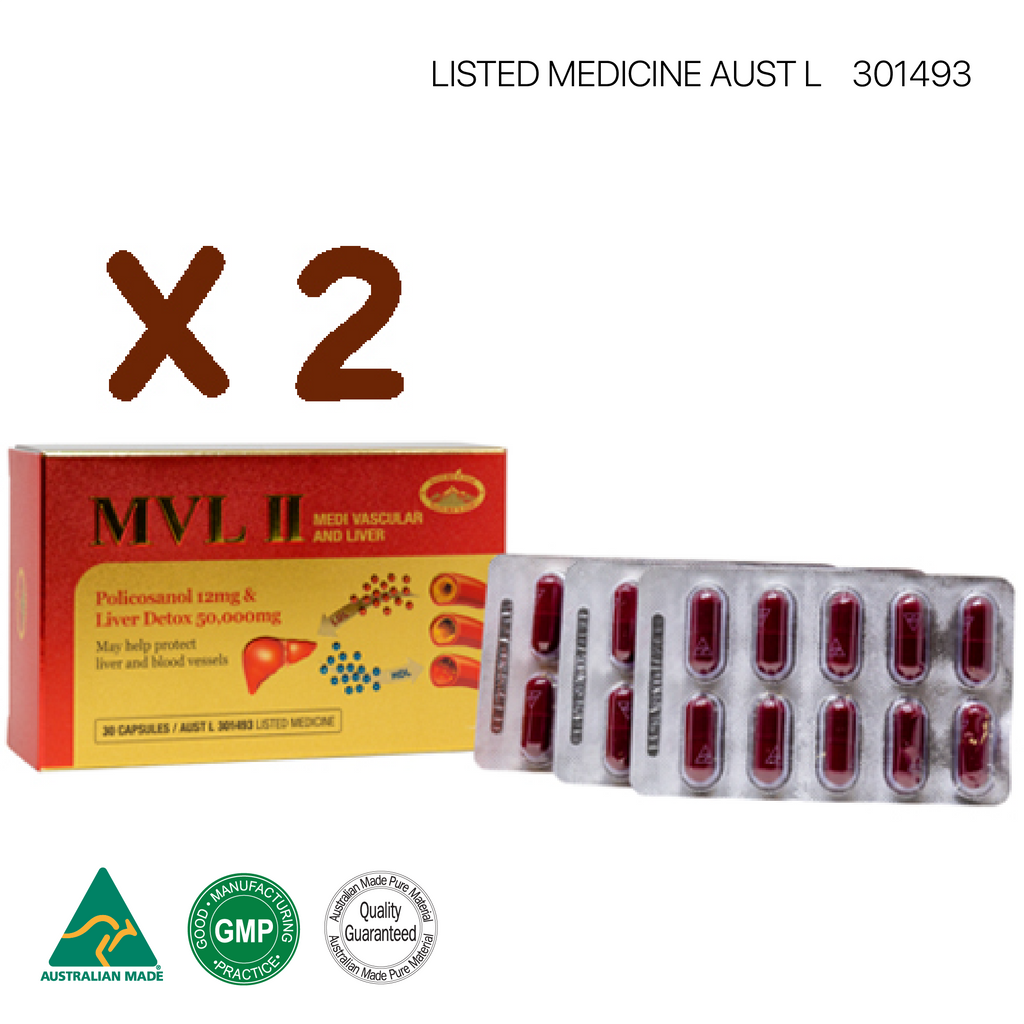 Nature's Top MVL II Liver Support Policosanol + Milk Thistle