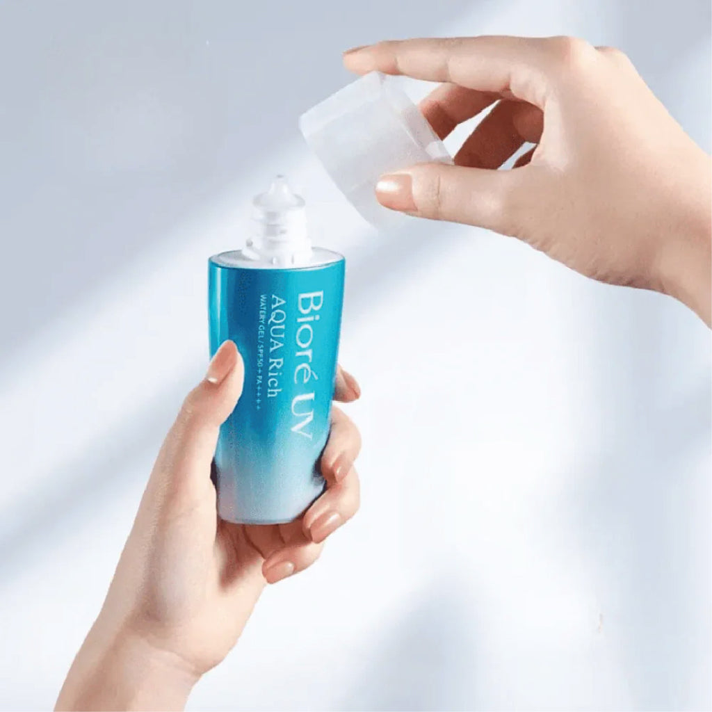 Watery Gel Sunscreen - Biore UV Aqua Rich SPF 50 Hydrating
