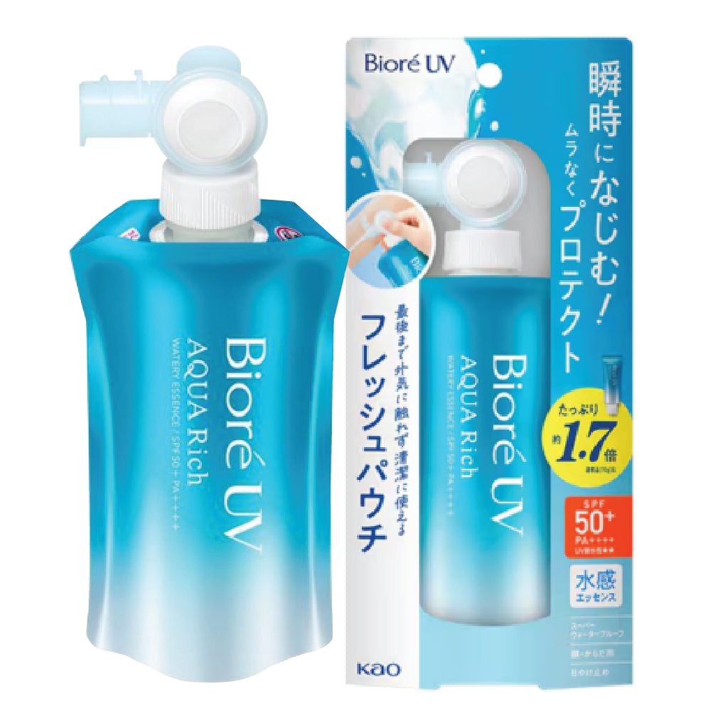 Watery Essence SPF 50 | Biore UV Aqua Rich 120g Eco Pouch