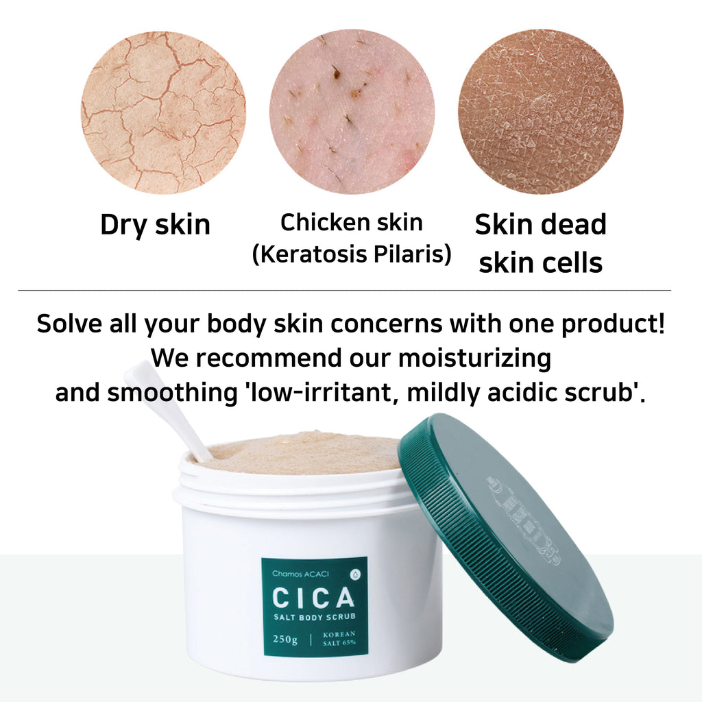 Cica Salt Body Scrub (250g)-MayDay Mall