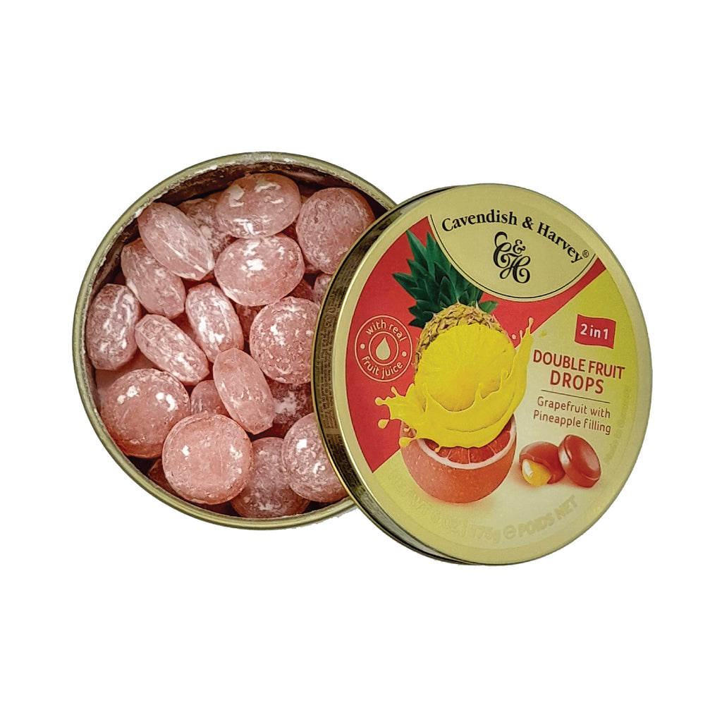 Cavendish & Harvey Duo Grapefriut Pineapple 175g-MayDay Mall