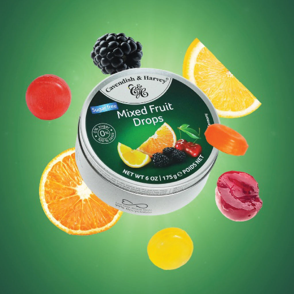Cavendish & Harvey Sugar Free Mixed Friut 175g-MayDay Mall