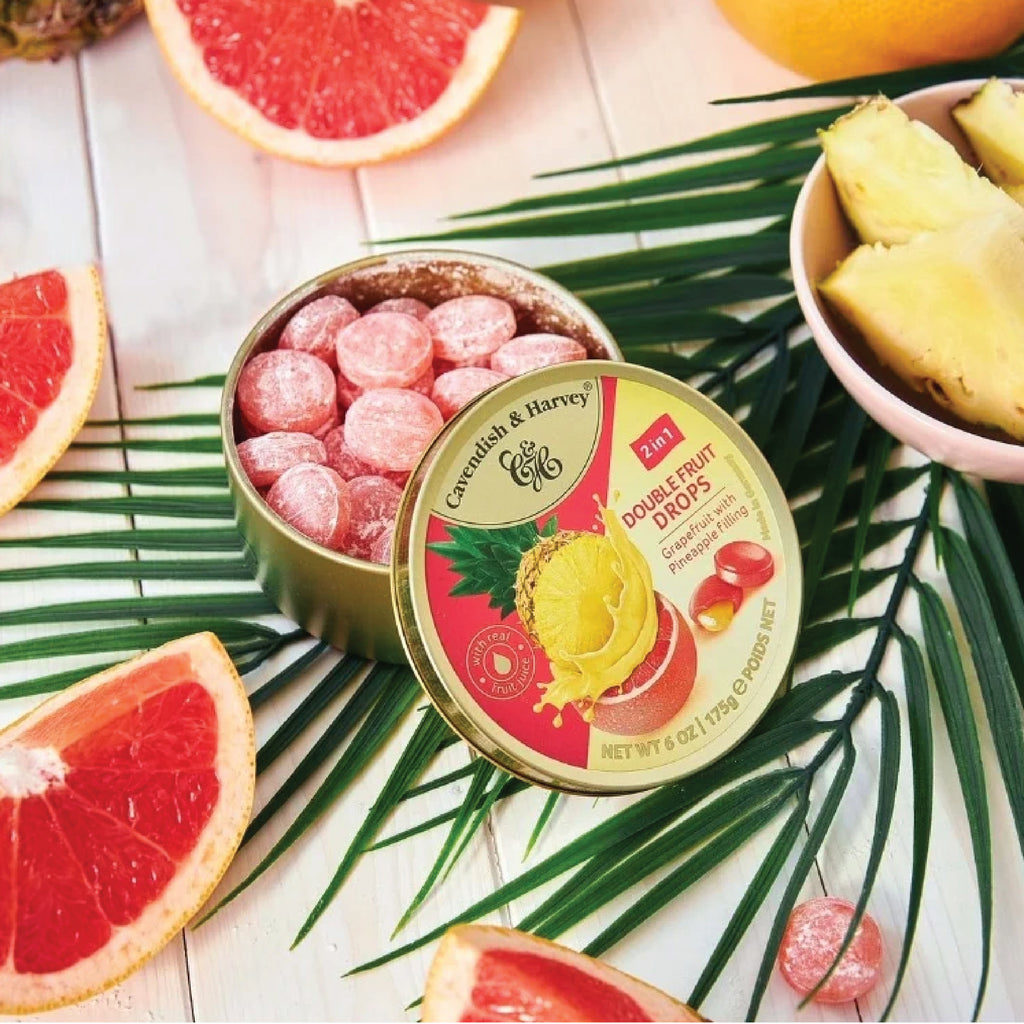 Cavendish & Harvey Duo Grapefriut Pineapple 175g-MayDay Mall