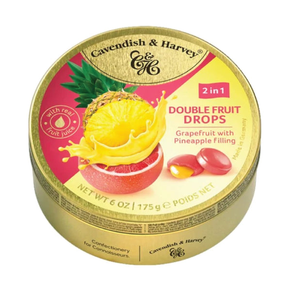 Cavendish & Harvey Duo Grapefriut Pineapple 175g-MayDay Mall
