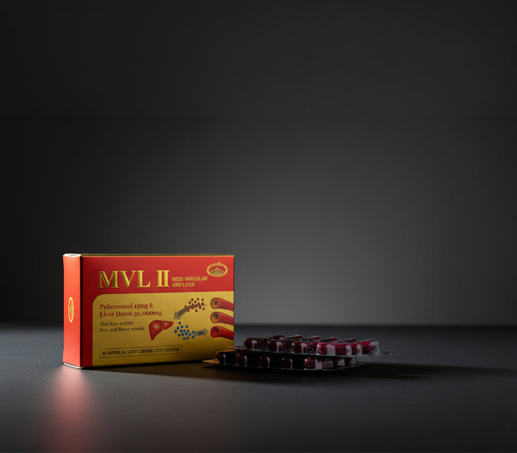 MVL II – Policosanol 12 mg + Milk Thistle 30 C-MayDay Mall