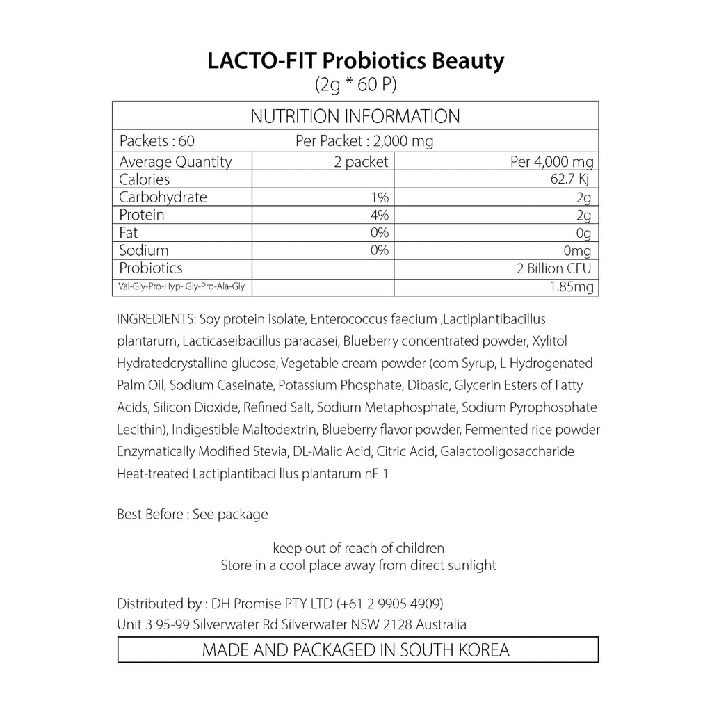 Lacto Fit Probiotics Slim - Weight Management Solution