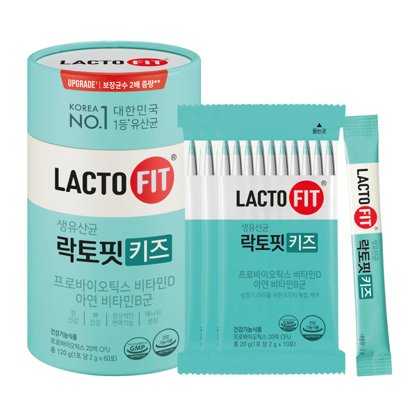 Lacto Fit Kids Probiotics with Vitamin D, Zinc & B Vitamins