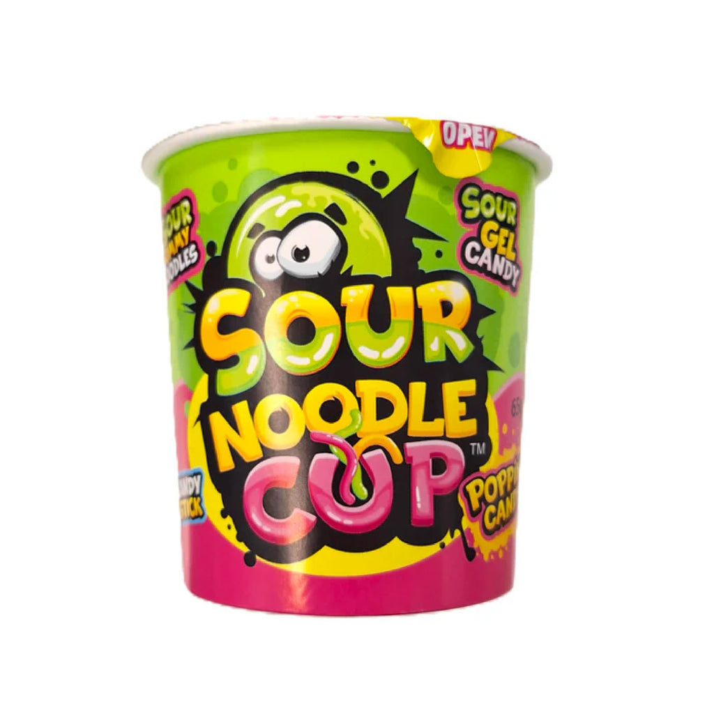Candy Noodle Cup Sour (53g)-MayDay Mall