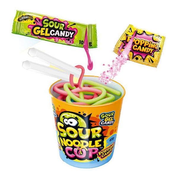Candy Noodle Cup Sour (53g)-MayDay Mall