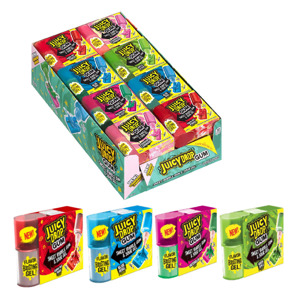 Juicy Drop Gum (Assorted) (22g)-MayDay Mall