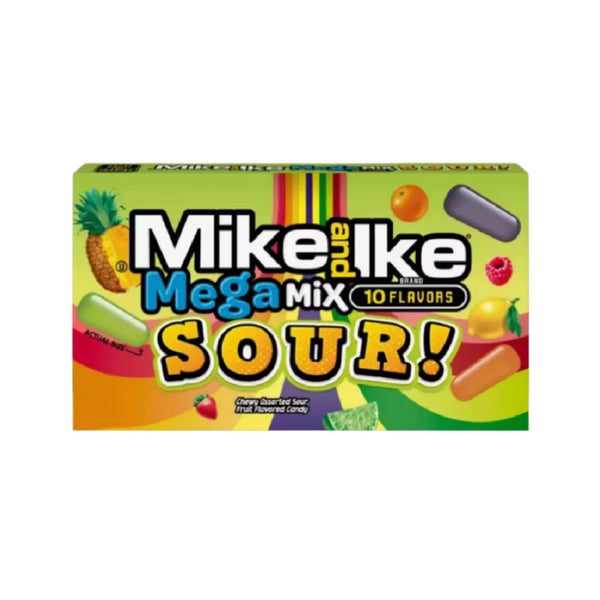 Mike and Ike Mega Mix Sour (141.7g)-MayDay Mall