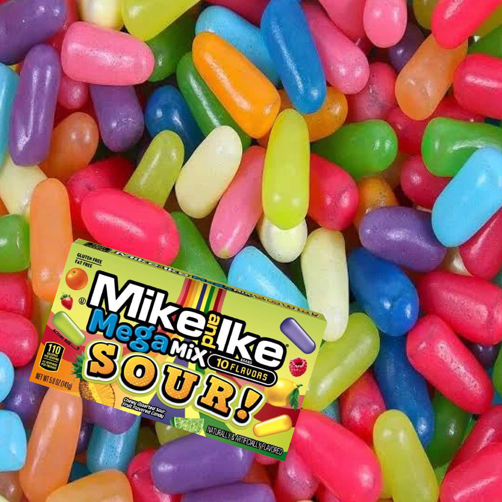 Mike and Ike Mega Mix Sour (141.7g)-MayDay Mall