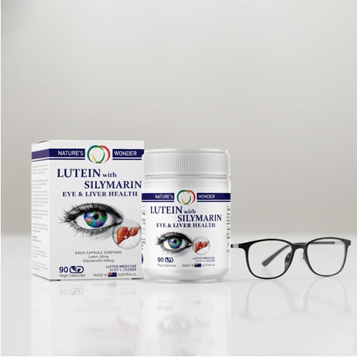 Nature’s Wonder Lutein with Silymarin 90 Capsules