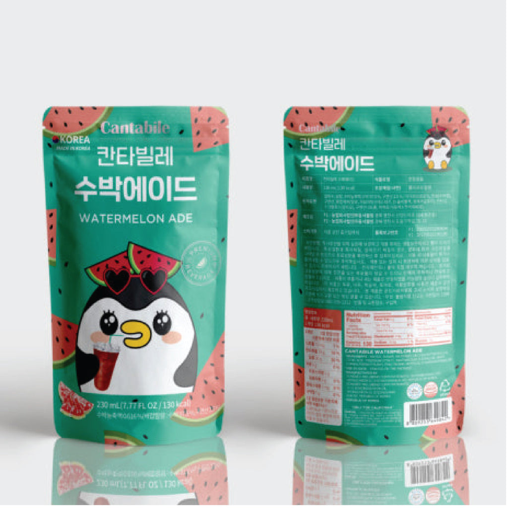 Cantabile watermelon ade beverage packs