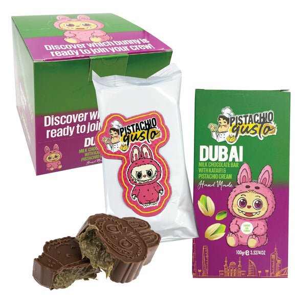 Dubai Chocolate Milk Bar - LABUBU Style Limited Edition