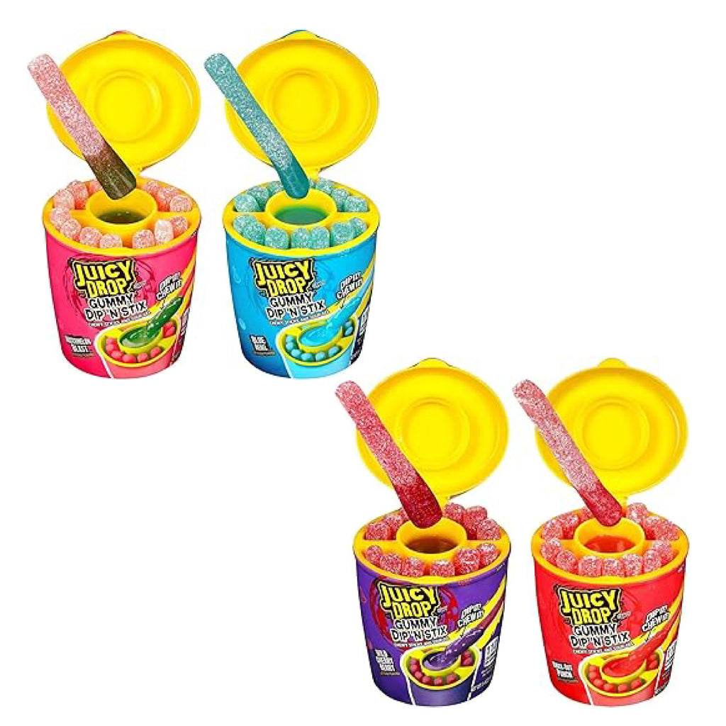Juicy Drop Gummy Dip N Stix (96g)-MayDay Mall