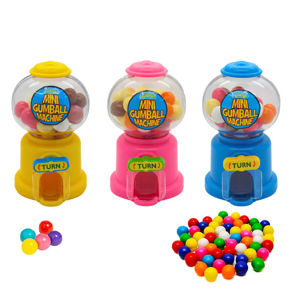 Mini Gumball Machine (Assorted)-MayDay Mall
